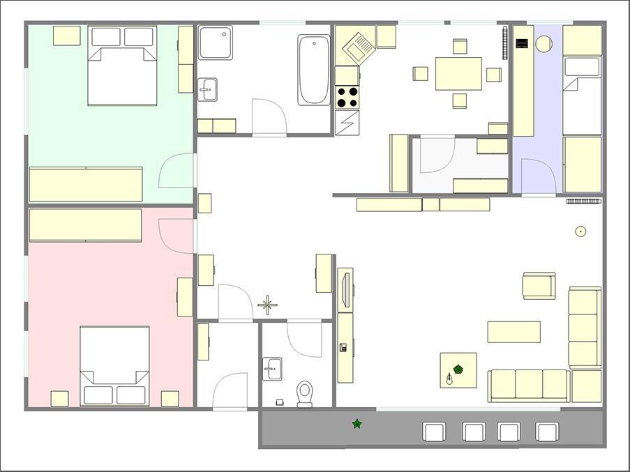 Apartment Mars Bovec Kamer foto